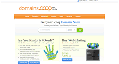 Desktop Screenshot of na.domains.coop