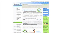 Desktop Screenshot of domains.si
