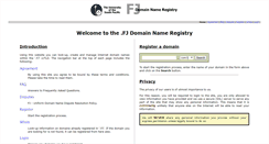 Desktop Screenshot of domains.fj