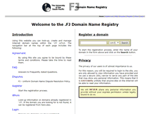 Tablet Screenshot of domains.fj